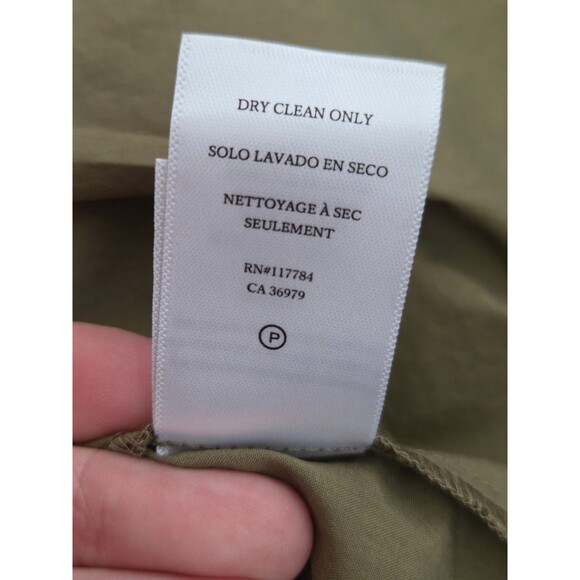 Rails Women's Size Small Ivy Mini Moss Green Tie Waist Tiered Dress - Picture 8 of 9